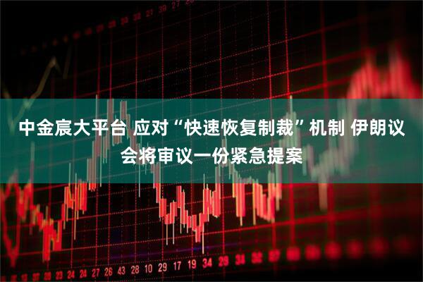 中金宸大平台 应对“快速恢复制裁”机制 伊朗议会将审议一份紧急提案